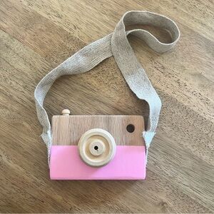 Kids Handmade Wooden Camera